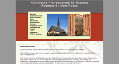 Desktop Screenshot of nazarius.de